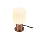 SLV Tischleuchte VARYT, rund, E14 max. 6W, kupfer