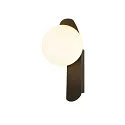 SLV wall luminaire SUN - PHASE round G9 IP20, black dimmable