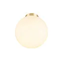 ceiling luminaire SUN 30 round E27 IP20, gold dimmable