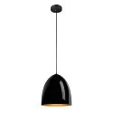 Pendelleuchte PARA CONE 30, E27 max. 60W, Aluminium, schwarz / gold