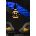  filament lamp FLOATING GLOBE 125 - SMOKEY BLACK- PHASE G125 matt E27 6W 220lm 1900K 330° dimmable