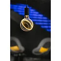  LED Leuchtmittel Illusion Globe 125 slanting top PHASE SM, E27, 5W 2200K, dimmbar, Rauchglas