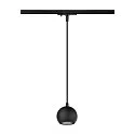 SLV 1-Phasern Pendelleuchte LIGHT EYE® 90, GU10 max. 6W, matt schwarz