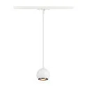 SLV 1-Phasern Pendelleuchte LIGHT EYE® 90, GU10 max. 6W, matt weiß