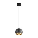 SLV Pendelleuchte LIGHT EYE® 150, GU10, 1x max. 13W, matt schwarz