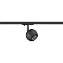 SLV 1-Phasen-Strahler LIGHT EYE® 90, rund, GU10 max. 6W, drehbar und schwenkbar, matt schwarz