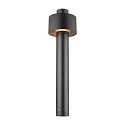 Outdoor Stehleuchte PHOTONI CYL POLE 75, IP65 IK08, 75cm, zylindrisch, E27, Aluminium, seeluft-beständig, schwarz matt