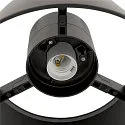 SLV Outdoor Deckenleuchte PHOTONI CYL, IP68 IK08, zylindrisch, E27, Aluminium, seeluft-beständig, schwarz matt / opal