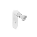 SLV wall and ceiling luminaire PURI 2.0 BASIC SWITCH round, with switch GU10 IP20, white dimmable