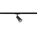 SLV 1-Phasen-Strahler PURI 2.0 CONE, GU10 max. 6W, drehbar und schwenkbar, schwarz