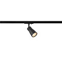 1-Phasen-Strahler PURI 2.0 DOME, GU10 max. 6W, drehbar und schwenkbar, schwarz