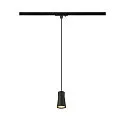 1-Phasen Pendelleuchte PURI 2.0 CONE, GU10 max. 6W, schwarz
