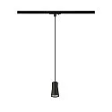 SLV 1-Phasen Pendelleuchte PURI 2.0 CONE, GU10 max. 6W, schwarz