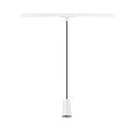 SLV 1-phase pendant luminaire PURI 2.0 - CONE conical GU10 IP20, white dimmable