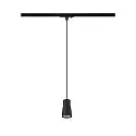 SLV 1-Phasen Pendelleuchte PURI 2.0 DOME, GU10 max. 6W, schwarz