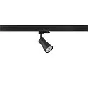 SLV 3-Phasen-Strahler PURI 2.0 CONE, GU10 max. 6W, drehbar und schwenkbar, schwarz
