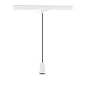 SLV 3-Phasen Pendelleuchte PURI 2.0 CONE, GU10 max. 6W, weiß