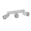 SLV Wand- und Deckenleuchte PURI 2.0 TUBE, Long, 3x GU10 max. 6W GU10, grau