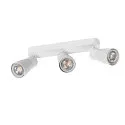 SLV wall and ceiling luminaire PURI 2.0 - DOME 3 flames, long GU10 IP20, white dimmable