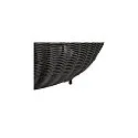 SLV solar floor lamp ADEGAN FLAT IP65, black dimmable