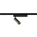 SLV LED 1-Phasen-Strahler GRIP! S PHASE, zylindrisch, 11W 2700K 29°, CRi >90, dimmbar, schwenkbar, bronze / schwarz