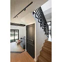 SLV LED Niedervolt-Spot GRIP! S DALI, zylindrisch, 48V, 9.8W 2700K 29°, DALI dimmbar, schwenkbar, schwarz / gold