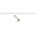 SLV LED Niedervolt-Spot GRIP! S DALI, zylindrisch, 48V, 9.8W 3000K 29°, DALI dimmbar, schwenkbar, weiß / schwarz