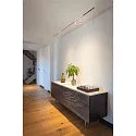 SLV LED Niedervolt-Spot GRIP! S DALI, zylindrisch, 48V, 9.8W 3000K 29°, DALI dimmbar, schwenkbar, weiß / schwarz