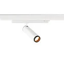 SLV LED 3-Phasen-Strahler GRIP! M PHASE, 20W 2700K 42°, CRi >90, UGR <19, dimmbar, schwenkbar, weiß / schwarz