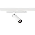 SLV LED 3-Phasen-Strahler GRIP! M PHASE, 20W 3000K 42°, CRi >90, UGR <19, dimmbar, schwenkbar, weiß / schwarz