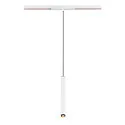 SLV LED Niedervolt-Pendelleuchte GRIP! S DALI, 48V, 2700K 29°, DALI dimmbar, weiß / schwarz
