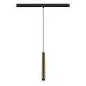 SLV LED Niedervolt-Pendelleuchte GRIP! S DALI, 48V, 2700K 29°, DALI dimmbar, bronze / schwarz
