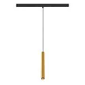 SLV LED Niedervolt-Pendelleuchte GRIP! S DALI, 48V, 2700K 29°, DALI dimmbar, gold / schwarz