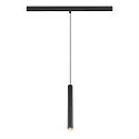 SLV LED Niedervolt-Pendelleuchte GRIP! S DALI, 48V, 3000K 29°, DALI dimmbar, schwarz / gold