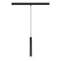 SLV LED Pendelleuchte GRIP! S, 48V, 2000-3000K 29°, DALI steuerbar, Dim-to-Warm, schwarz / gold