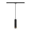 SLV 1-Phasen Pendelleuchte GRIP! L, GU10 max. 6W, schwarz / gold