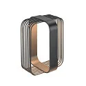 LED Outdoor Stehleuchte GRID CUBE, 8W, 2700K, 250lm, IP65, schwarz