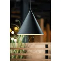 SLV Pendelleuchte MAGICO 38, E27 max. 10W, matt schwarz / gold