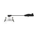 SLV ceiling recessed luminaire NEW TRIA® 155 GU10 2 flames, rotatable, square GU10 IP20, white dimmable