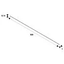 SLV LED Strip GRAZIA Value, 24V DC, 160 LED/m, 72W 3000K, 500cm