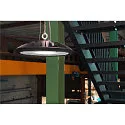 SLV LED Hallenstrahler HIGHBAY C 400, IP65 IK08, 220-240V AC, 120-200W (multi) 4000K 21450lm 90°, CRI 80, UGR <22, schaltbar