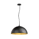 Pendelleuchte FORCHINI 50, E27 max. 40W, matt schwarz / matt gold