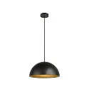 Pendelleuchte FORCHINI M 40, E27 max. 40W, matt schwarz / matt gold