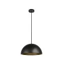 SLV Pendelleuchte FORCHINI M 40, E27 max. 40W, matt schwarz / matt gold