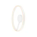 SLV LED Wand- und Deckenleuchte ONE PHASE, Up/Down, Ø 60cm, 23W 2700/3000K (CCT Switch) 2x130°, CRi >90, dimmbar, weiß