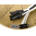 SLV wall and ceiling luminaire ONE DALI Ø40CM up / down, DALI controllable, CCT Switch, ring shape IP20, brass dimmable