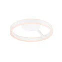 SLV wall and ceiling luminaire ONE DALI Ø40CM up / down, DALI controllable, CCT Switch, ring shape IP20, white dimmable