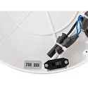 SLV LED Wand- und Deckenleuchte ONE DALI, Up/Down, Ø 60cm, 23W 2700/3000K (CCT Switch) 130°, DALI dimmbar, weiß