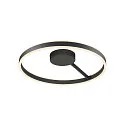 LED Wand- und Deckenleuchte ONE DALI, Up/Down, Ø 60cm, 23W 2700/3000K (CCT Switch) 130°, DALI dimmbar, schwarz