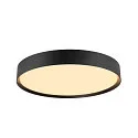 LED Wand- und Deckenleuchte DECONA PHASE, rund, 23W 2700/3000K (CCT Switch), dimmbar, schwarz